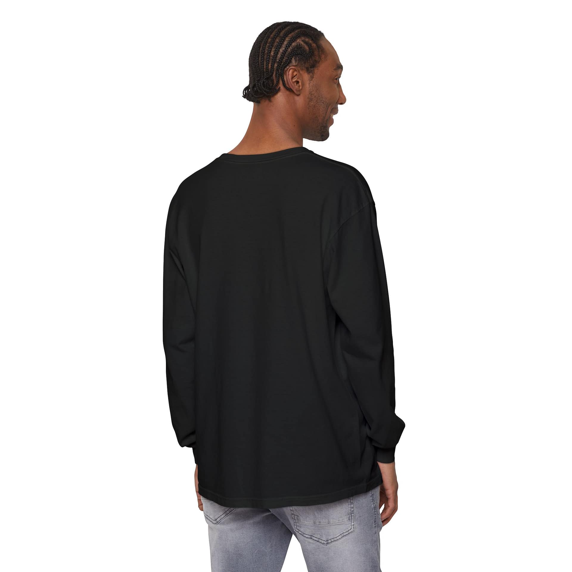 Tear Drop Entry Long Sleeve T-Shirt - Image 12