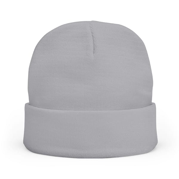 Embroidered Badger Knit Beanie - Image 2
