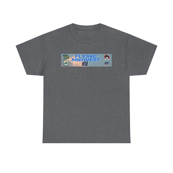 Flying Midwest Media Unisex Heavy Cotton Tee - Casual Graphic T-Shirt - Image 5