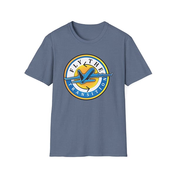 Fly the Transition Unisex Softstyle T-Shirt - Image 2