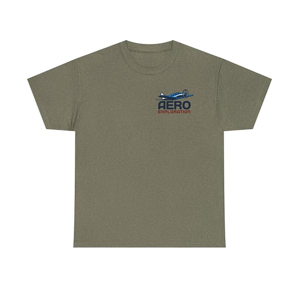 Small Logo Aero Exploration Unisex Heavy Cotton Tee