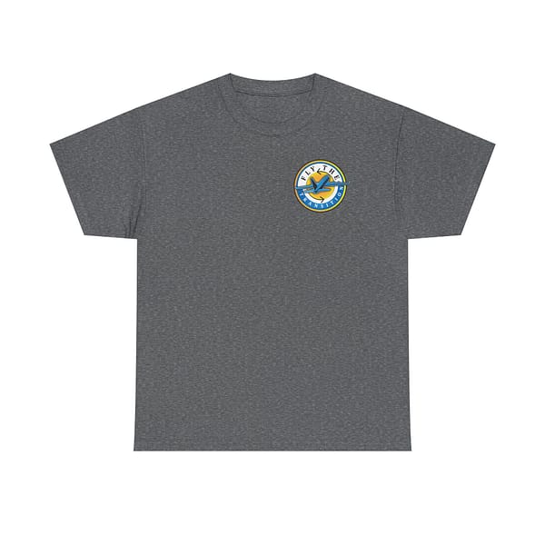 Small Logo Fly the Transition Unisex Heavy Cotton Tee - Image 5