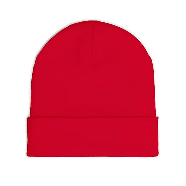 Embroidered Badger Knit Beanie - Image 16