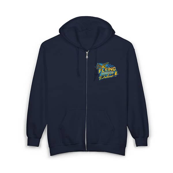 Flying Midwest High Graphic Hoodie Zip Sweatshirt - Image 14