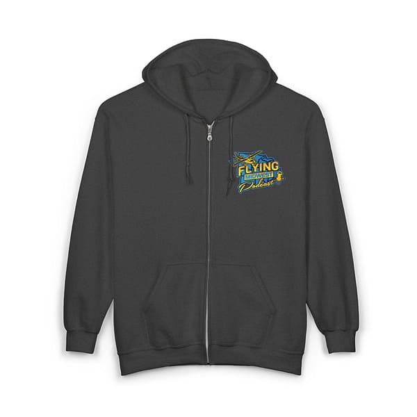 Flying Midwest High Graphic Hoodie Zip Sweatshirt - Image 10