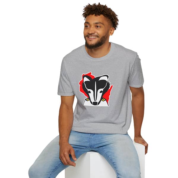 Badger Pilot Large Logo T-Shirt - Image 4