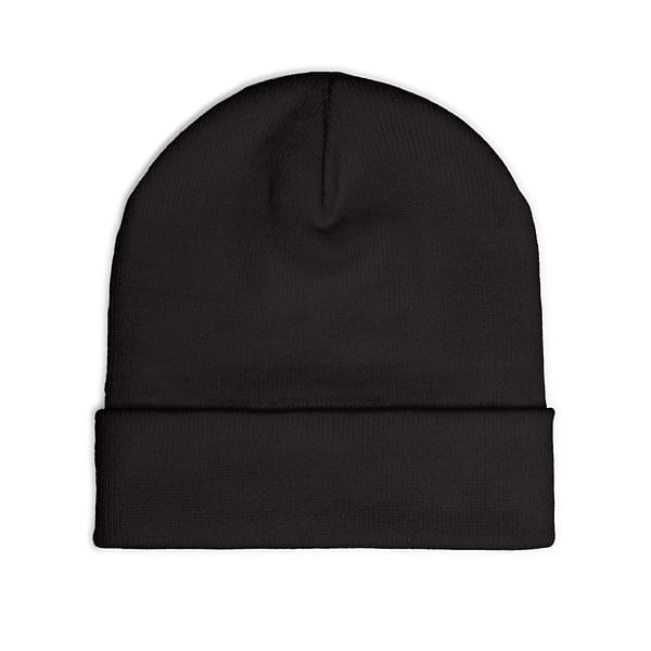 Embroidered Badger Knit Beanie - Image 8