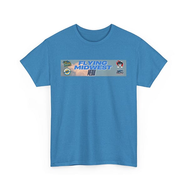 Flying Midwest Media Unisex Heavy Cotton Tee - Casual Graphic T-Shirt - Image 11