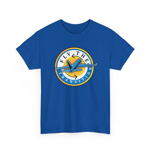 Fly the Transition Unisex Heavy Cotton Tee - Casual Comfort for Dreamers - Image 15