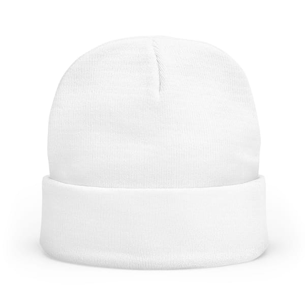 Embroidered Badger Knit Beanie - Image 10