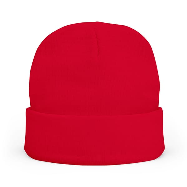 Embroidered Badger Knit Beanie - Image 14