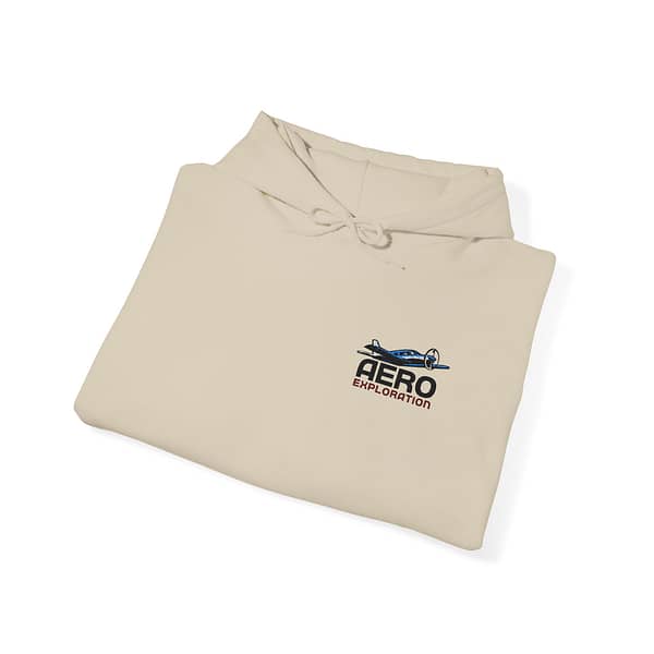 AeroExploration Embroidered Heavy Blend™ Hooded Sweatshirt - Image 4