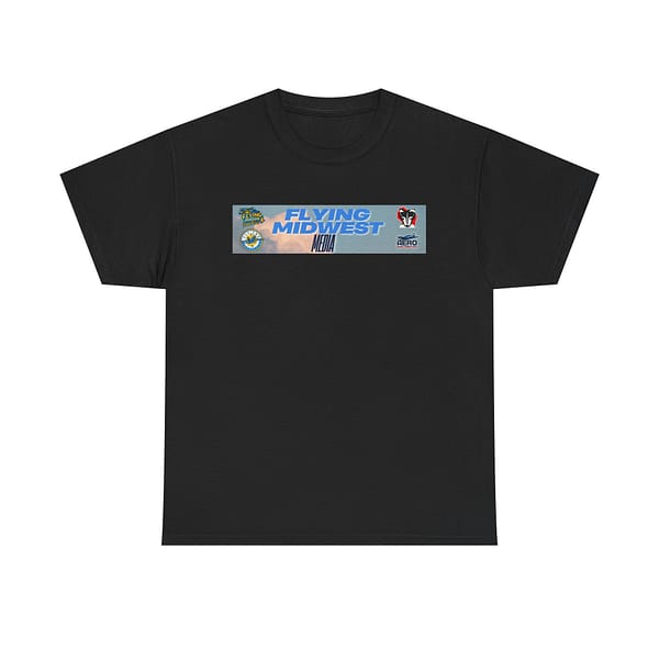 Flying Midwest Media Unisex Heavy Cotton Tee - Casual Graphic T-Shirt