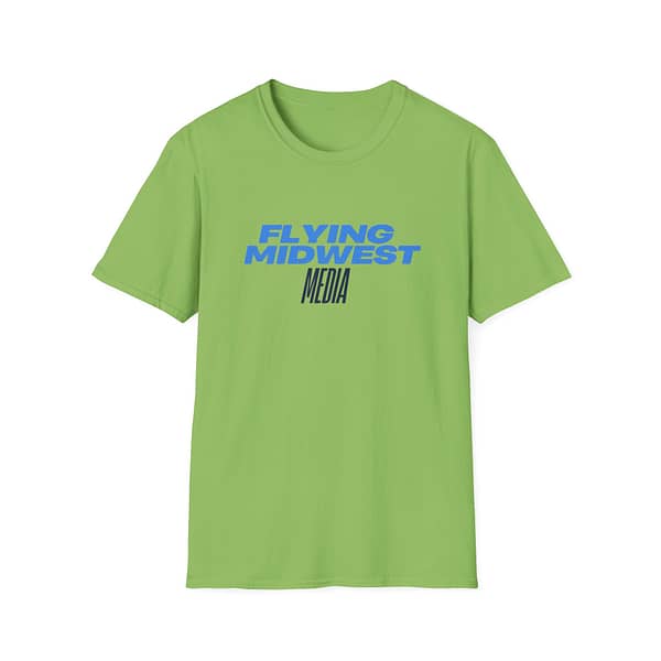 Flying Midwest Media Unisex Softstyle T-Shirt - Image 4