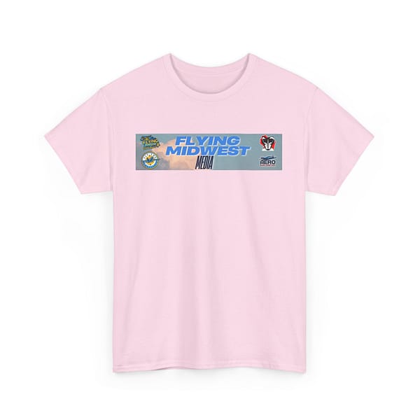 Flying Midwest Media Unisex Heavy Cotton Tee - Casual Graphic T-Shirt - Image 15