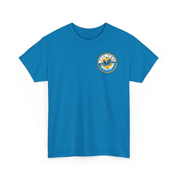 Small Logo Fly the Transition Unisex Heavy Cotton Tee - Image 11