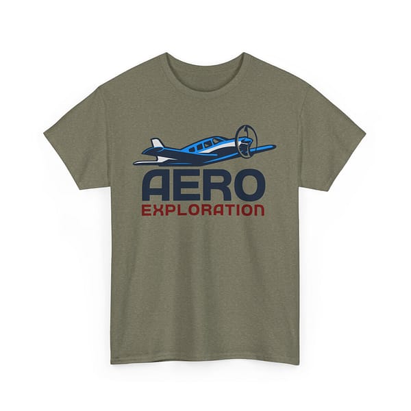 Aero Exploration Unisex Heavy Cotton Tee - Image 3