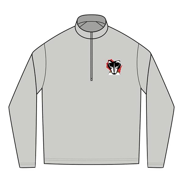 Badger Pilot Men's Performance Quarter-Zip Pullover - Image 3