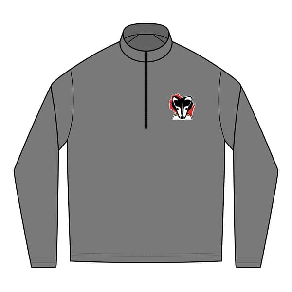 Badger Pilot Men's Performance Quarter-Zip Pullover