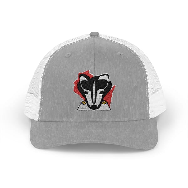 Badger Patch Snapback Trucker Cap - Image 9