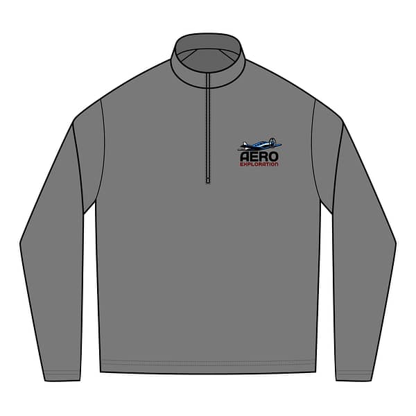 AeroExploration Men's Performance Quarter-Zip Pullover